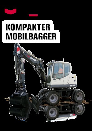 Wheel Excavators Schaeff TW 75