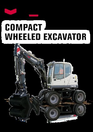 Wheel Excavators Schaeff TW 75