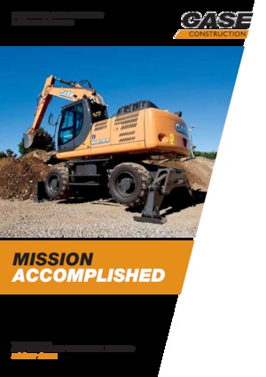 Wheel Excavators Case WX218