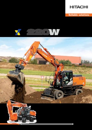 Crawler Excavators Hitachi ZX220W-5B