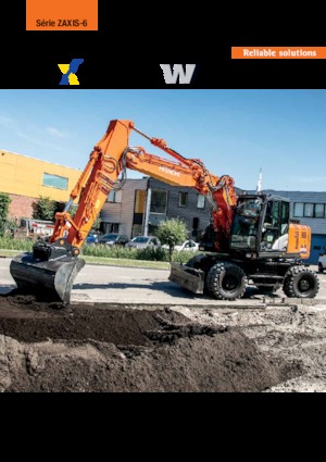 Wheel Excavators Hitachi ZX170W-6