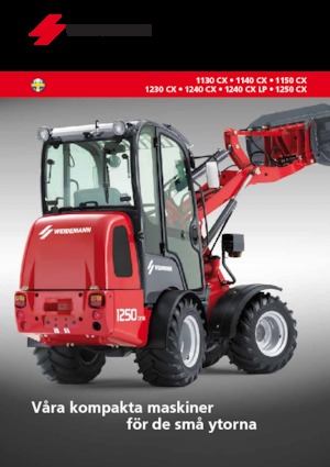Yard loader Weidemann 1240 CX 35