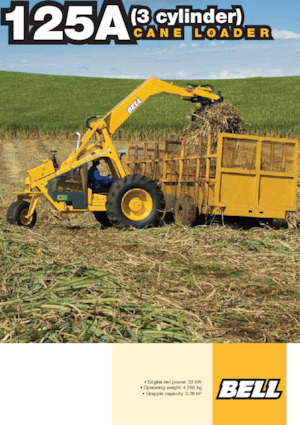 Wheel Loaders Bell 125 A 3 c