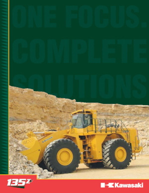Wheel Loaders Kawasaki 135Z V