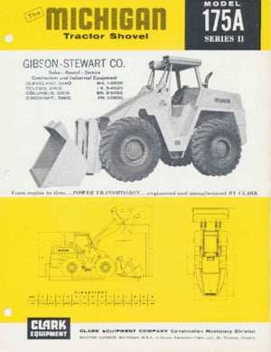 Wheel Loaders Clark Michigan 175A