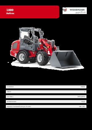 Wheel Loaders Weidemann 1880