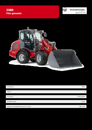 Wheel Loaders Weidemann 2080