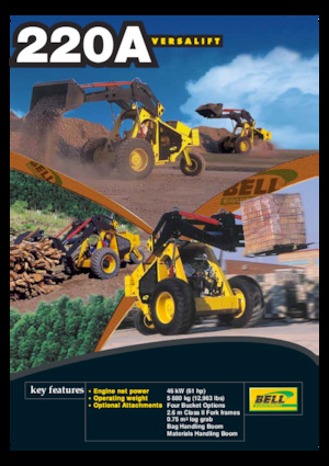 Wheel Loaders Bell 220 A