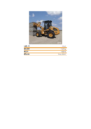 Tekerlekli yükleyiciler Case 221 E