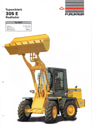 Wheel Loaders Furukawa 305 E