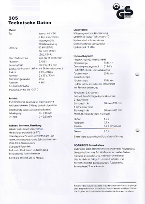 Wheel Loaders Furukawa 305