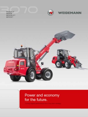 Wheel Loaders Weidemann 3070 CX 80LP