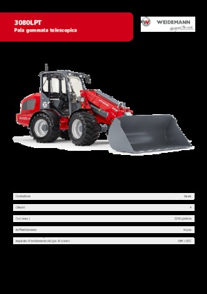 Wheel Loaders Weidemann 3080 LP T 