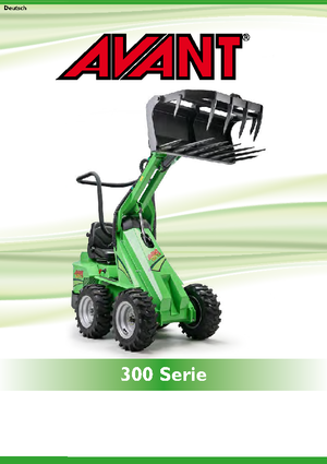 Wheel Loaders Avant Tecno Avant 313 S