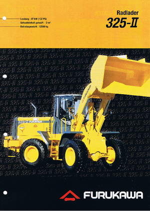 Wheel Loaders Furukawa 325 II
