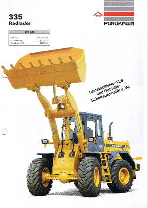 Wheel Loaders Furukawa 335