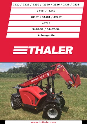 Wheel Loaders Thaler 3448 L