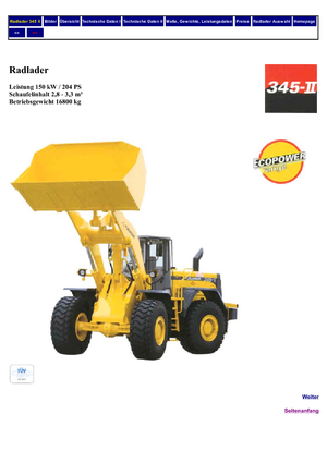 Wheel Loaders Furukawa 345 II