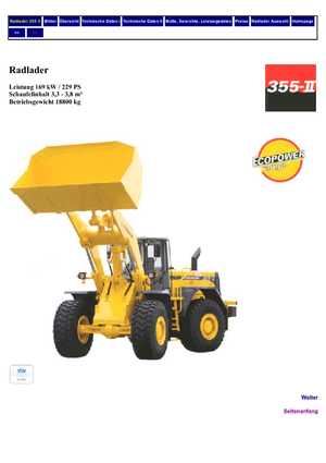 Wheel Loaders Furukawa 355 II