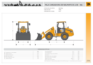 Wheel Loaders JCB 406 PS