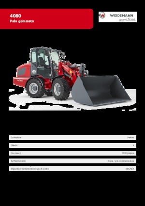 Wheel Loaders Weidemann 4080