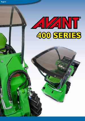 Wheel Loaders Avant Tecno Avant 420