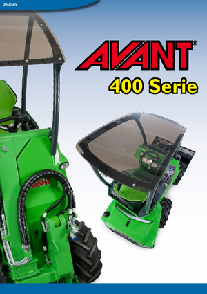 Wheel Loaders Avant Tecno Avant 420