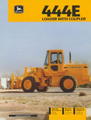 Wheel Loaders John Deere Construction 444 E