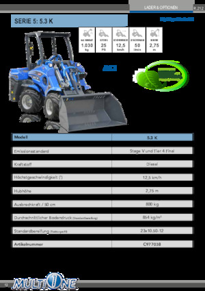 Wheel Loaders Multione 5.3K