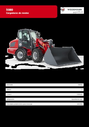 Wheel Loaders Weidemann 5080