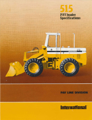 Wheel Loaders International Harvester 515