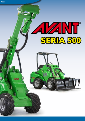 Wheel Loaders Avant Tecno Avant 528