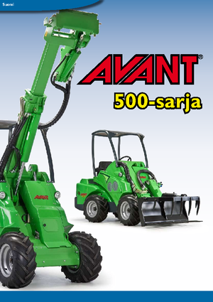 Wheel Loaders Avant Tecno Avant 528