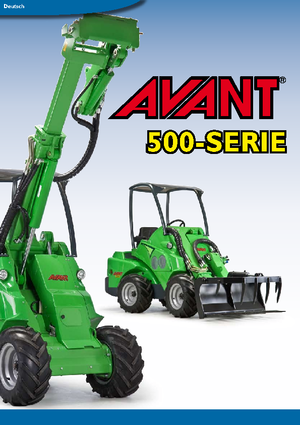 Wheel Loaders Avant Tecno Avant 528