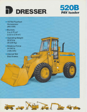 Wheel Loaders Dresser 520 B