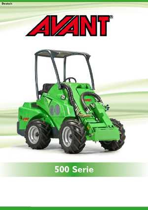 Wheel Loaders Avant Tecno Avant 525