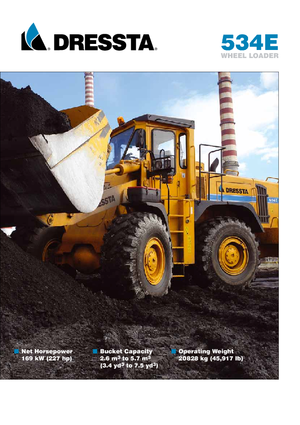 Tekerlekli yükleyiciler Dressta 534 E