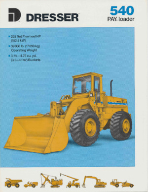 Wheel Loaders Dresser 540