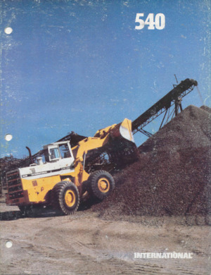Wheel Loaders International Harvester 540