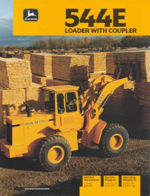 Wheel Loaders John Deere Construction 544 E TC