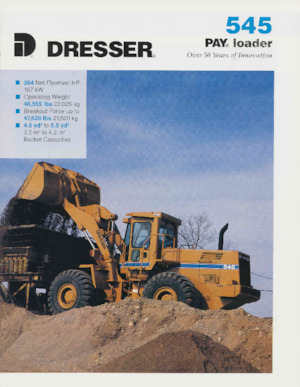Tekerlekli yükleyiciler Dresser 545
