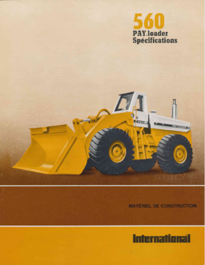 Wheel Loaders International Harvester 560