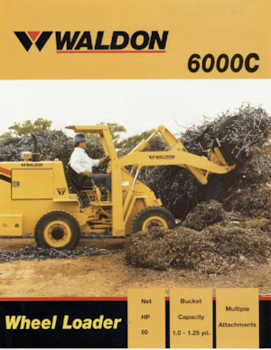Wheel Loaders Waldon 6000C