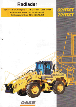 Wheel Loaders Case 721 B XT