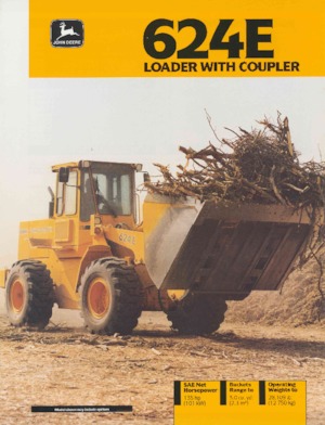 Tekerlekli yükleyiciler John Deere Construction 624 E