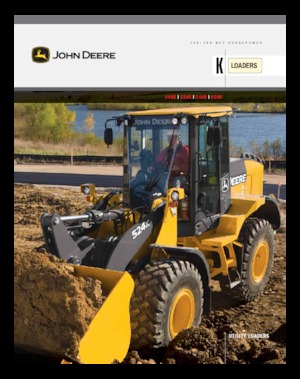 Wheel Loaders John Deere Construction 544 K