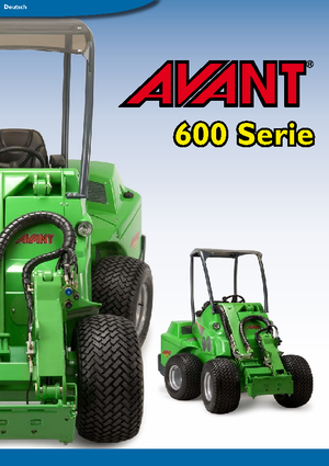 Tekerlekli yükleyiciler Avant Tecno Avant 635