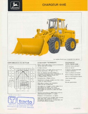 Wheel Loaders John Deere Construction 644 E