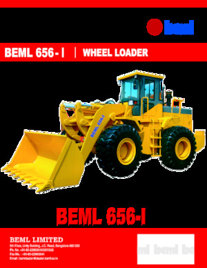 Wheel Loaders Beml 656-I