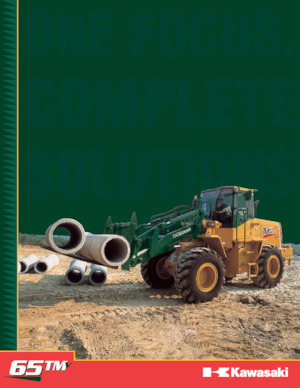 Wheel Loaders Kawasaki 65TM-V